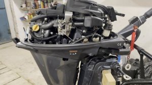 Обзор четырехтактного лодочного мотора Breeze 9.9 (20)