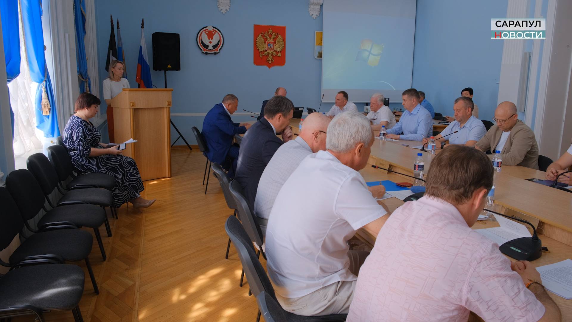 ЗАСЕДАНИЕ САРАПУЛЬСКОЙ ГОРОДСКОЙ ДУМЫ смотреть онлайн