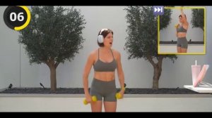 Стройные руки за 13 минут с гантелями