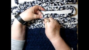 Коврик из косичек.Простая техника - отличный результат.#коврик #ковриксвоимируками #иринасамодед