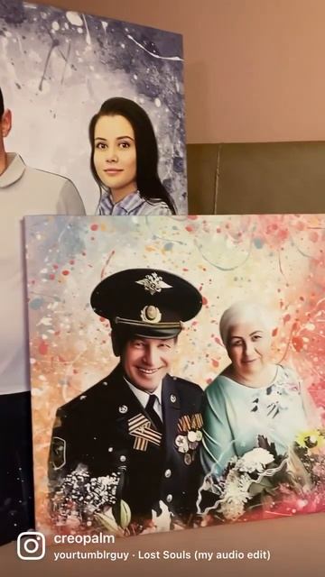 АРТ-ПОРТРЕТ ПО ЛЮБОМУ ФОТО🤍 Для заказа: inst: @creopalm или WhatsApp 8(999)686-26-17🤍 смотреть онлайн