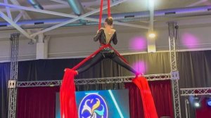 Ксюша соревнования воздушная гимнастика 2025