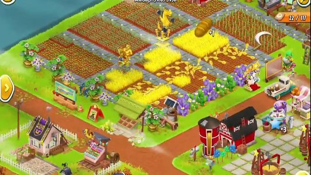 Катаем х2 опыта на машинки 130 уровень Hay Day