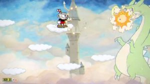 Cuphead прохождение босса грим огнепых "игра с огоньком"