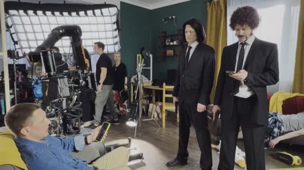 Back Stage E bank commercial "pulp fiction" by Titan Cinema Production