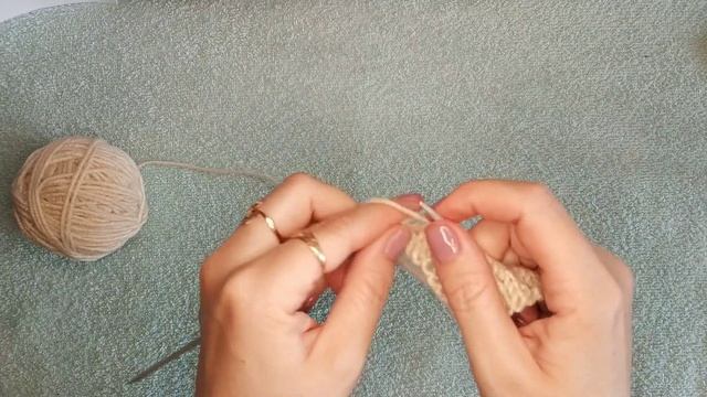 #ажурныйУзорСпицами Очень простой ажурный узор для любого изделия. смотреть онлайн