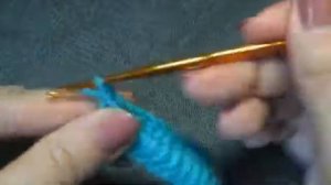 Легкий узор крючком "Зубчики"