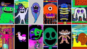 Пропавший Банбан - Все боссы Монстры и Концовка игры (Missing Banban)