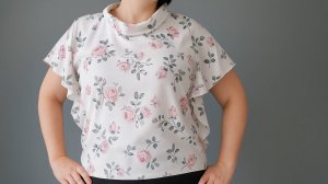 Как сшить летнюю блузку за 30 минут (выкройка не понадобится)