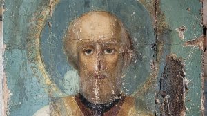 Реставрация иконы Николай Чудотворец