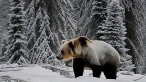 ВСТРЕЧА С МЕДВЕДЕМ ШАТУНОМ В ДИКОЙ СИБИРСКОЙ ТАЙГЕ...
