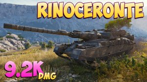 Rinoceronte - 5 Фрагов 9.2K Урона - Недружелюбный! - Мир Танков