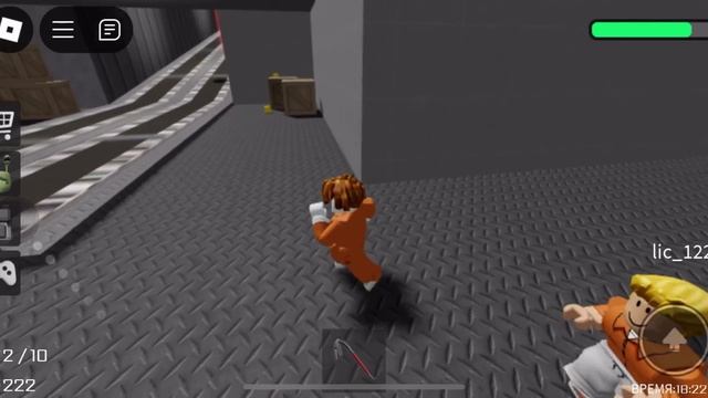 Прохождение Побега от инопланетянина, Roblox