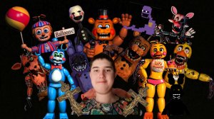 FNF выживание в fnaf 2