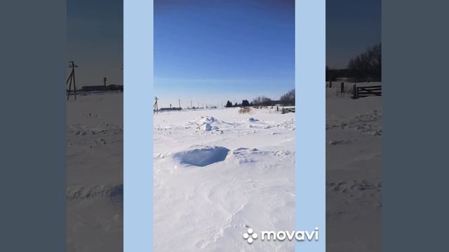 Катаюсь на лыжах. Погода прекрасная. смотреть онлайн