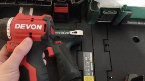 Шуруповерт Devon 5208 12V в сравнении с Metabo BS10.8 Powermaxx