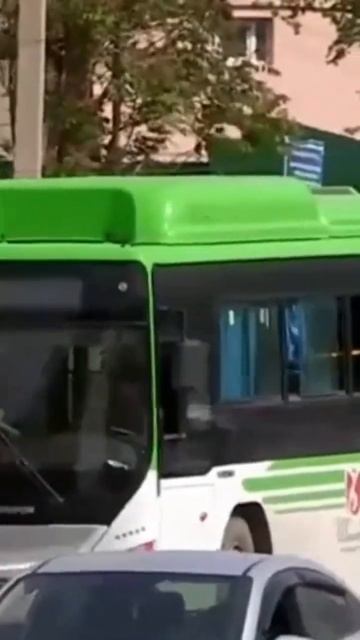 автобус Yutong ZK6108HGH, (2020 г.в), Kz 296 Ap 17, маршрут 21 ( г. Шымкент )