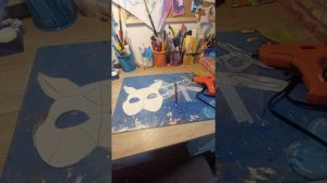 🌿делаем квд маску из картона🌿