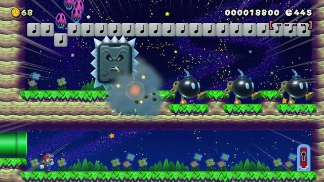 Прохожу новые уровни Super Mario Maker 2