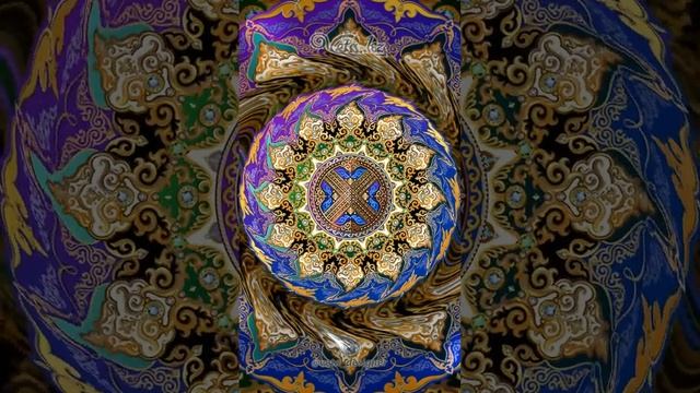 Векторный узор " Шанырак " смотреть онлайн