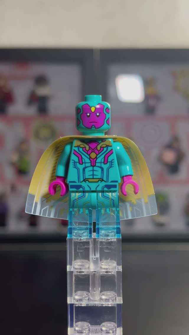 💭My collection of Lego Marvel minifigures (Vision) №61 смотреть онлайн