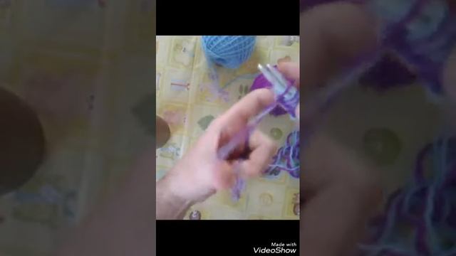 Вязание на спицах для начинающих.Урок первый.Набор петель. смотреть онлайн