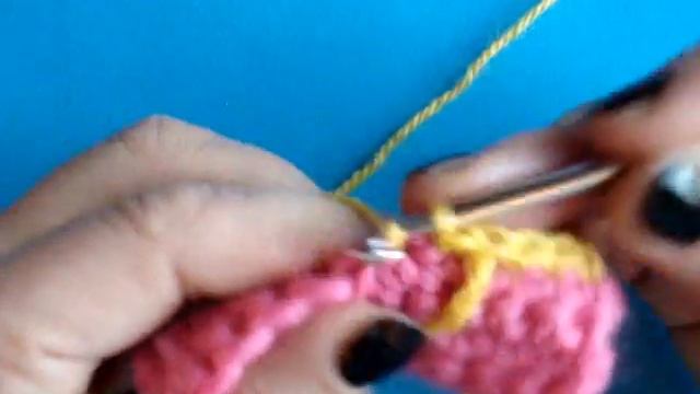 Вязание крючком - Урок 98 Спущенные столбики смотреть онлайн