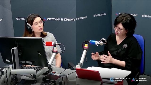 Ольга Виноградова в эфире радио "Спутник в Крыму" смотреть онлайн