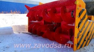 Снегоочиститель СШР-1 на базе Урал 4320 — двухмоторная машина от Завода СпецАгрегат