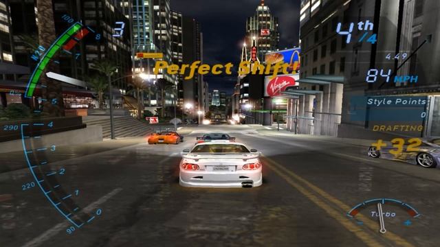 Need For Speed: Underground  (Walkthrough) - Enjoy the City Skyline
