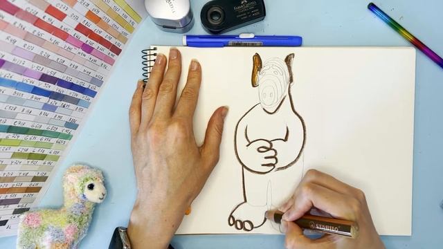 Як намалювати Альфа Alf - Урок 81 смотреть онлайн