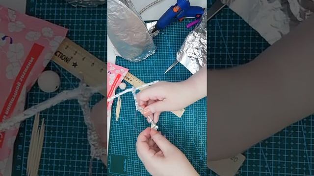 Урок по созданию куколки из фоамирана часть 1