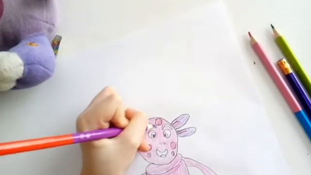 Рисуем Лунтика смотреть онлайн