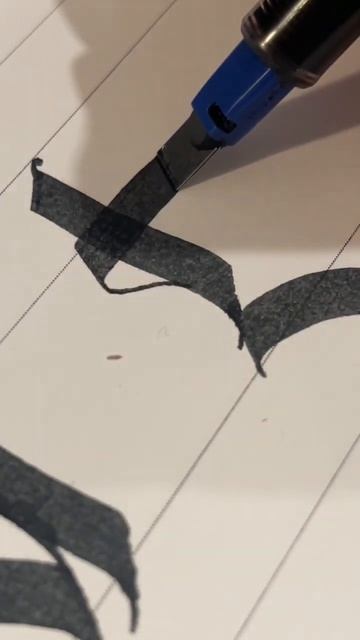 Каллиграфия пером Pilot Parallel Pen 🔥 смотреть онлайн