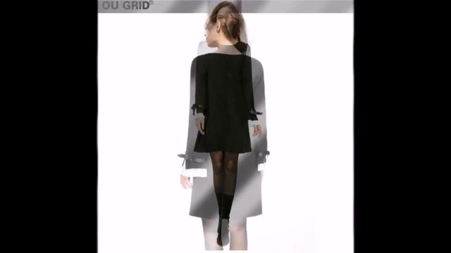 Платье - свитер для женщин "OU GRID Official Store" - Одежда с алиэкспресс | aliexpress смотреть онлайн