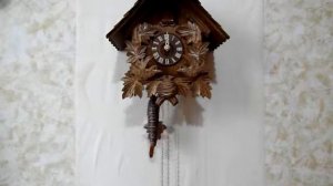 Часы с кукушкой №1161. Мануфактура Ромбах и Хаас.