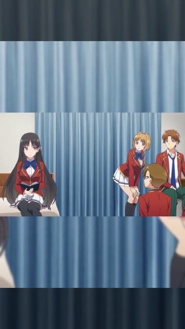 "Никогда не видел её такой серьёзной" :/ Classroom of the Elite / Класс превосходства смотреть онлайн