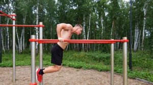 ОТЖИМАНИЯ НА БРУСЬЯХ С НУЛЯ!