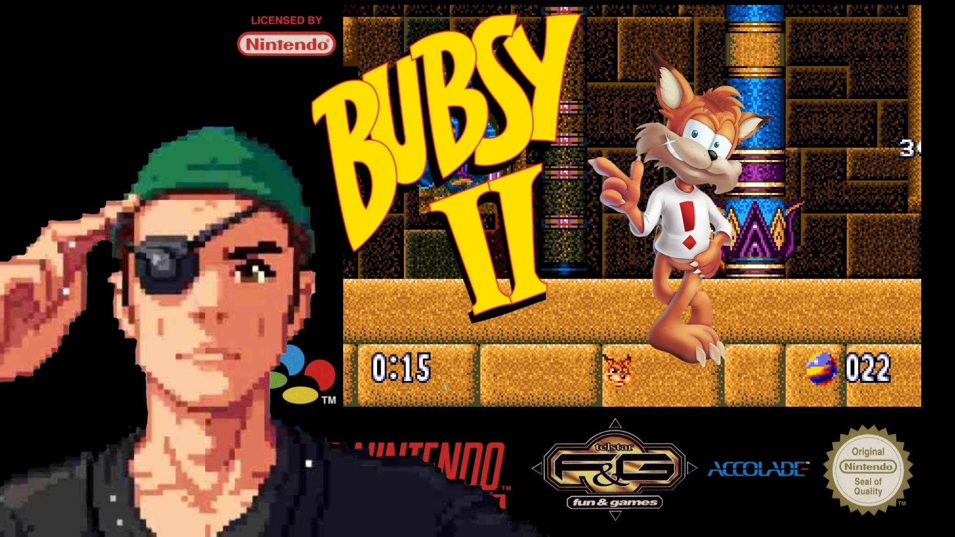 Обзор на Игру Bubsy II, Отличный 16 Битный Платформер