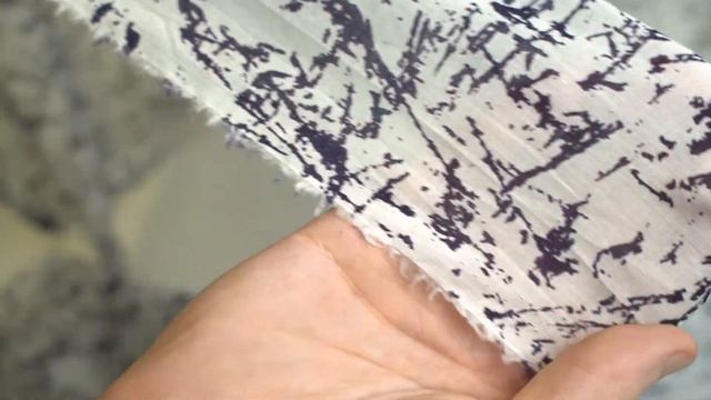 Ткань плательная принт 100% хлопок Италия батист смотреть онлайн