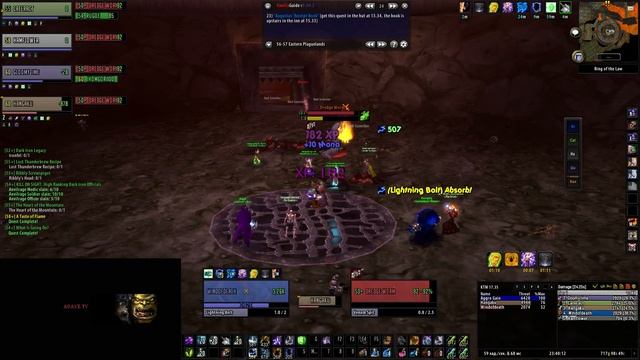 WoW 1.12.1 Шаман в поисках данжа, докачиваемся смотреть онлайн