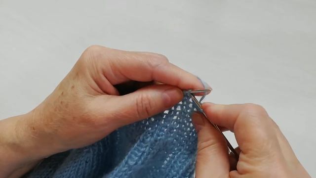 Эластичное закрытие резинки спицами смотреть онлайн