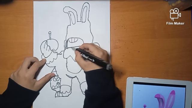 как нарисовать зайку грома бравл Старс смотреть онлайн