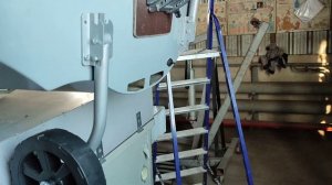 Транцевые колеса на пластиковую лодку Кайман 300.