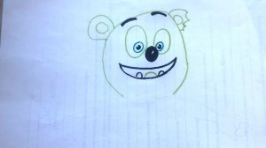 How to draw The Gummy Bear Song. Як намалювати Гуммі. Я Мишка Гумми Бер