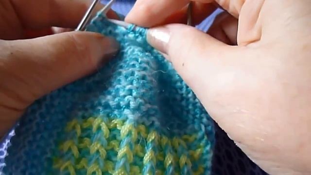 Следки спицами  ч 2