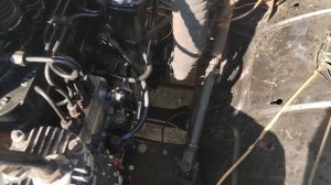 ГАЗ-3307 ставим тросик газа вместо тяги.