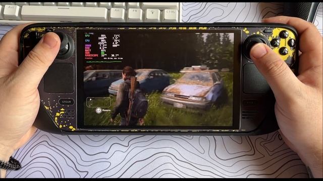 The Last Of Us Part 2  ► ЛУЧШИЕ НАСТРОЙКИ ДЛЯ STEAM DECK OLED