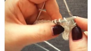 Укороченные ряды/немецкая петля