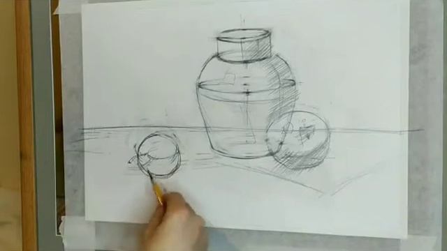 рисунок карандашом. часть 1 смотреть онлайн